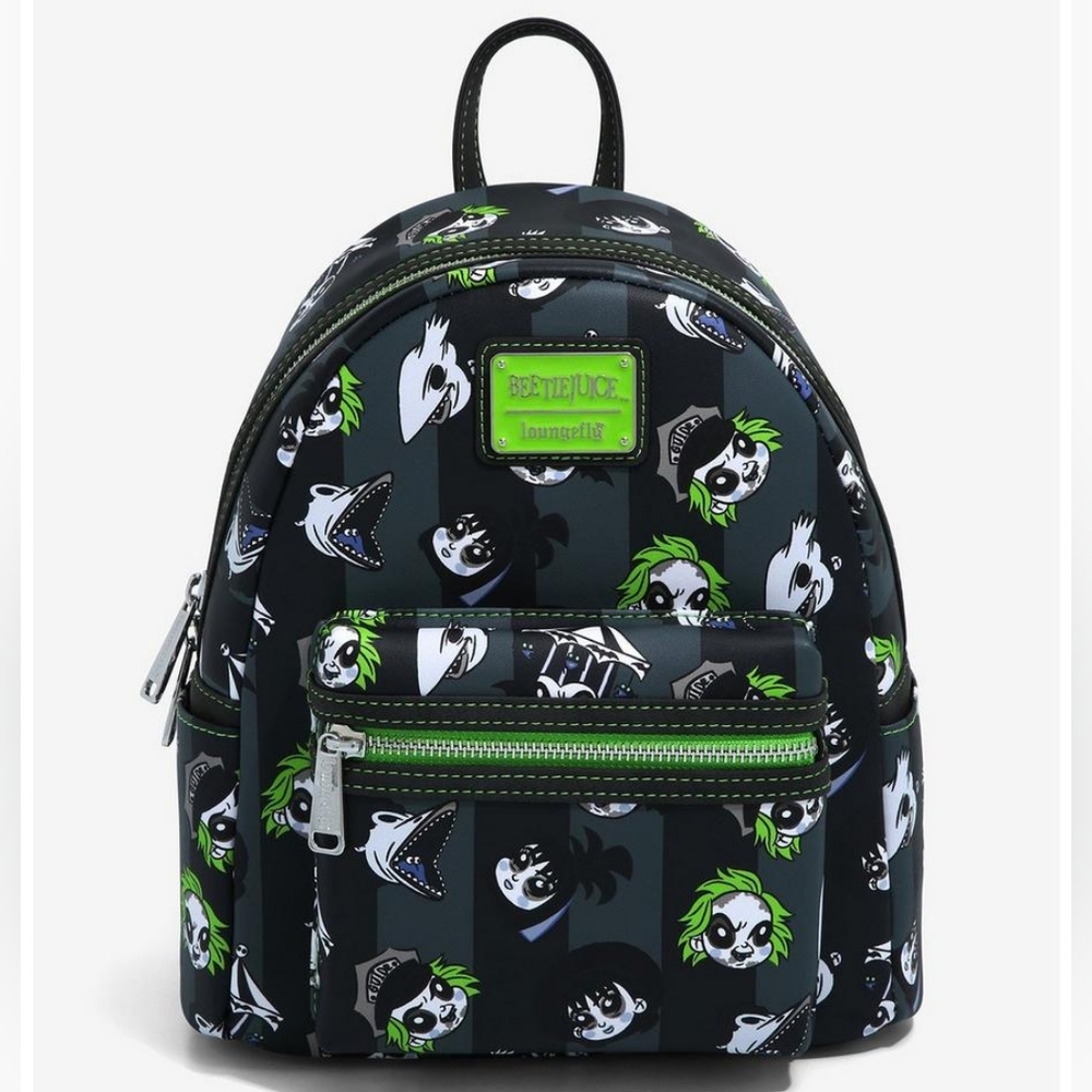 Loungefly Beetlejuice Chibi Characters Mini Backpack - BoxLunch Exclusive